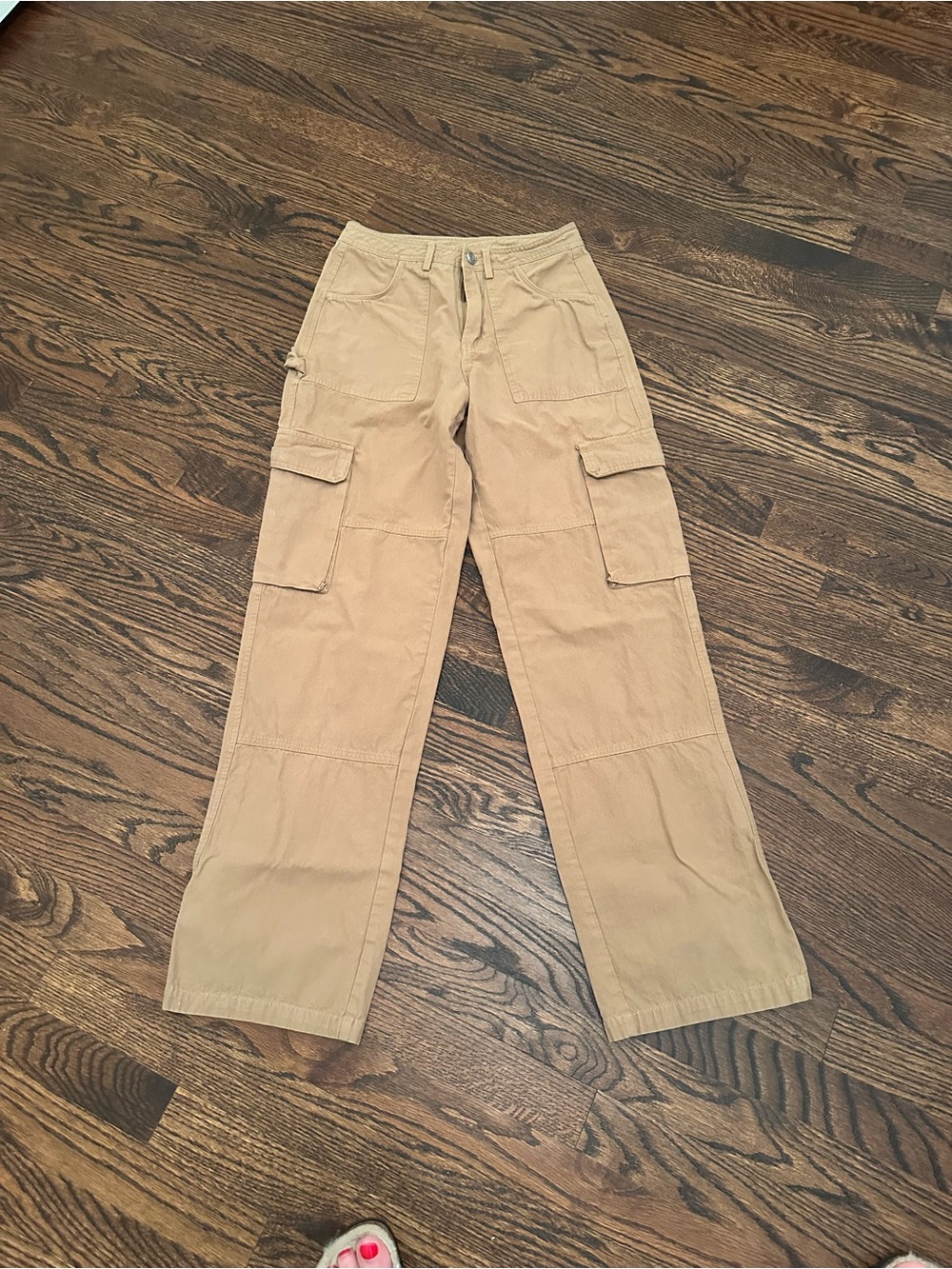 PacSun Women’s Cargo Pants in Khaki XS